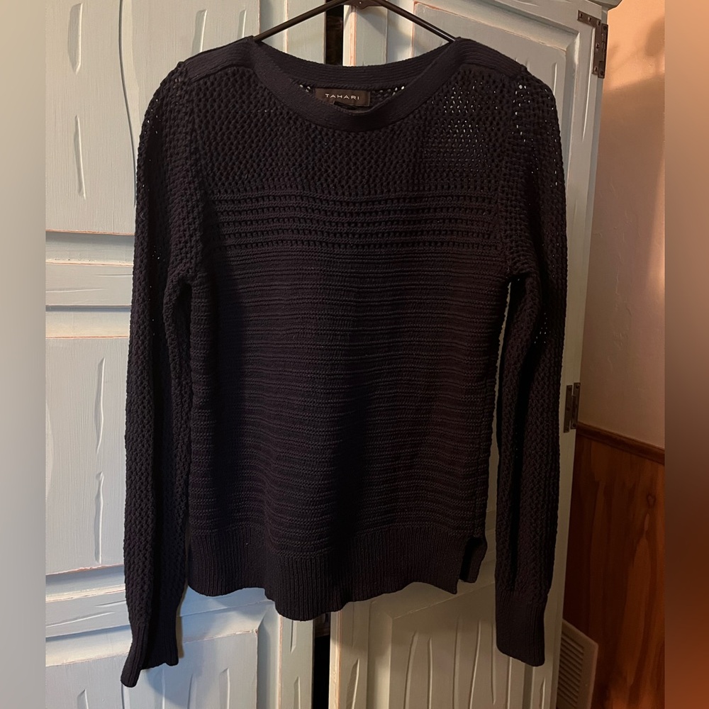 Navy Knit Sweater